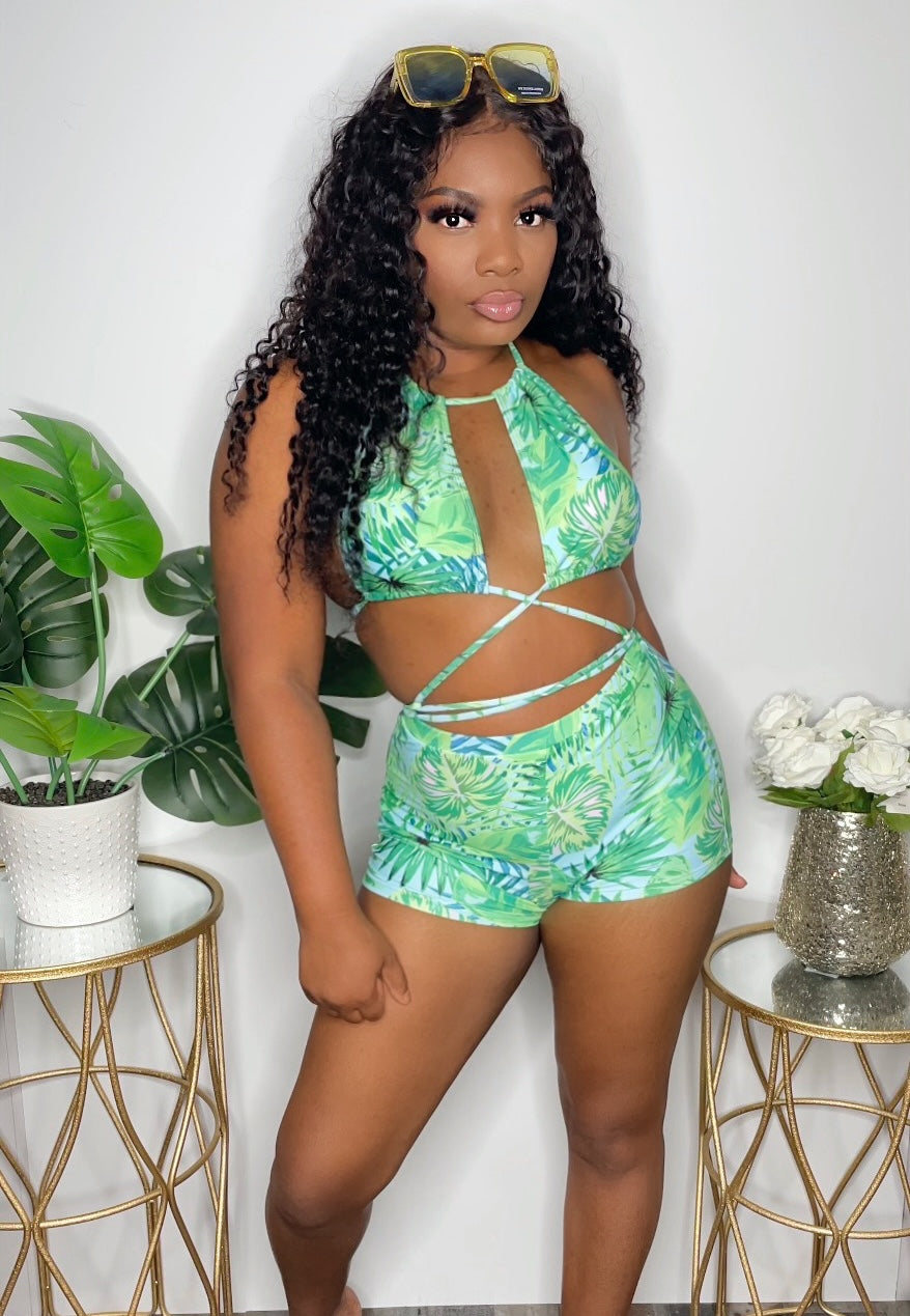 “Island Gal” swim suit