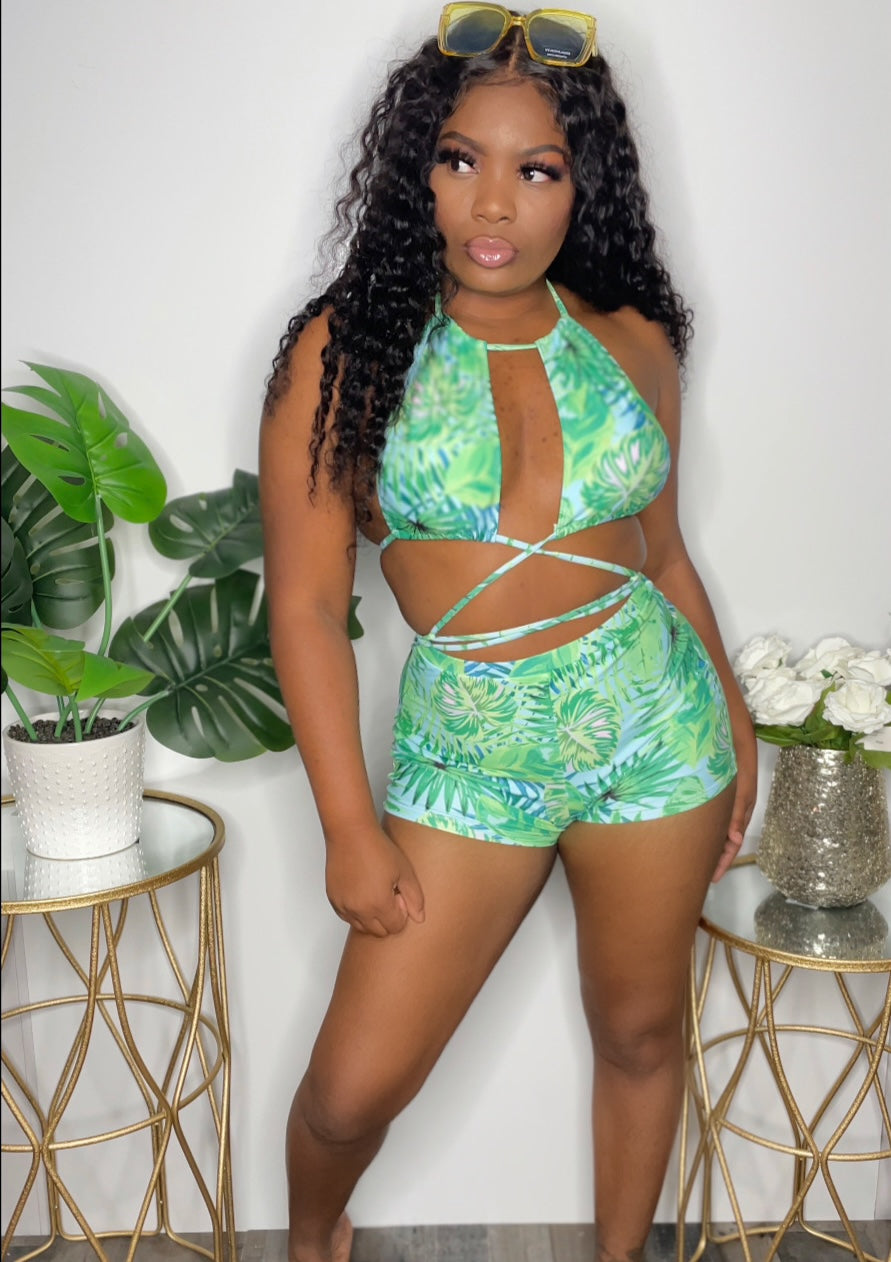 “Island Gal” swim suit